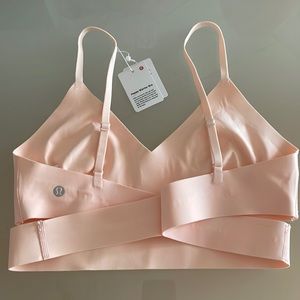 Lululemon Size 8 Happy Warrior Pink Bra NWT New with Tags